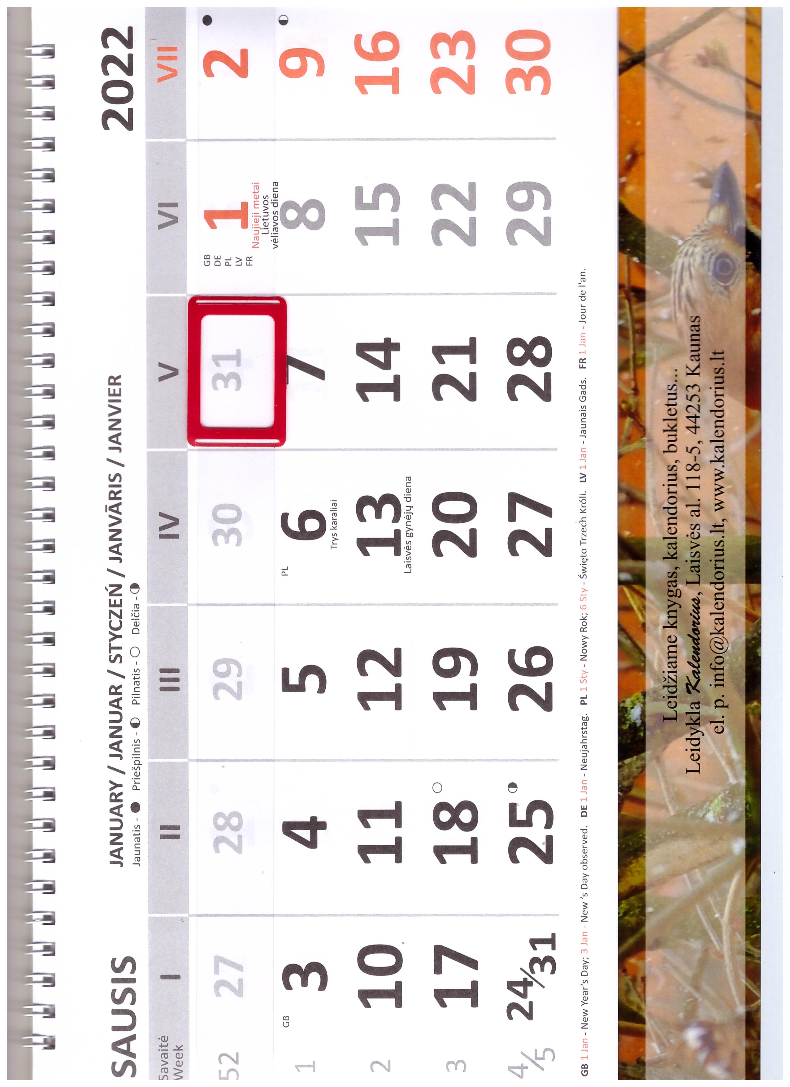 Kktuko kalendorius